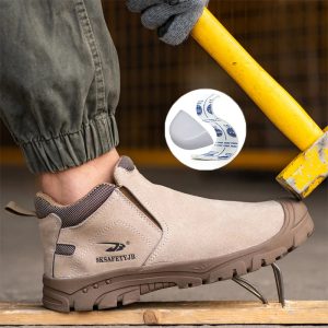 Hoogwaardige isolatie 6KV lasschoenen voor mannen – onverwoestbaar Werkschoenen