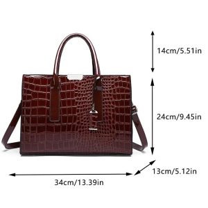 Crossbody tas met grote capaciteit en verstelbare riem Accessoires Dames Handtassen Tassen