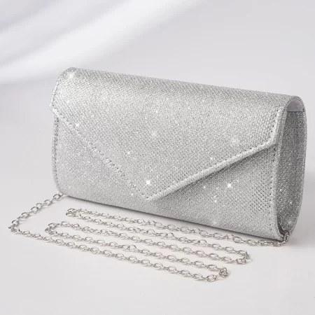 Glitter Avond Clutch voor Dames – Perfect voor Bruiloft & Feest Clutches Handtassen