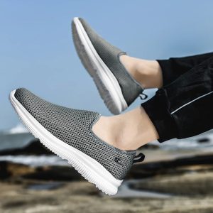 Lichtgewicht en ademende mesh-sneakers voor mannen voor de zomer Heren Schoenen Sneakers