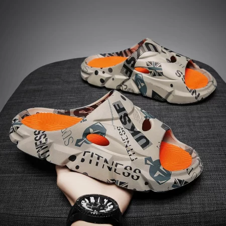 Trendy camouflage heren slippers voor de zomer Heren Sandalen & slippers Schoenen Teenslippers