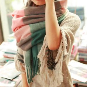 Warme Imitatie Kasjmier Sjaal – Dik & Stijlvol voor Dames Accessoires Dames Sjaals