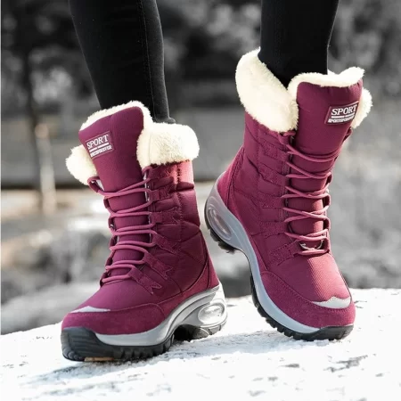 Stijlvol & Warm: Winter Laarzen voor Vrouwen – Comfortabel & Waterdicht Winterlaarzen Dames Laarzen Schoenen