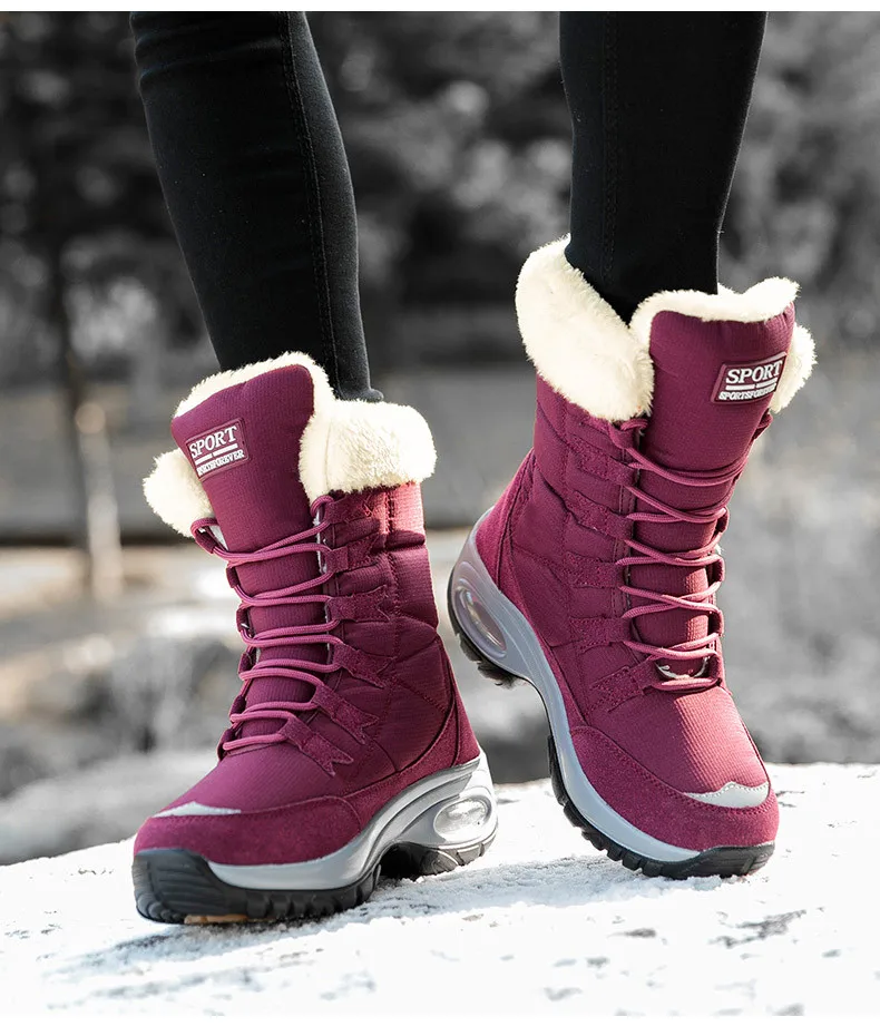 Stijlvol & Warm: Winter Laarzen voor Vrouwen - Comfortabel & Waterdicht