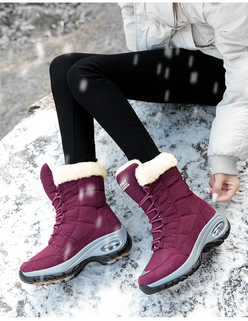 Stijlvol & Warm: Winter Laarzen voor Vrouwen - Comfortabel & Waterdicht