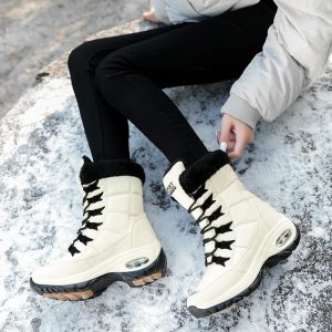 Stijlvol & Warm: Winter Laarzen voor Vrouwen – Comfortabel & Waterdicht Winterlaarzen Dames Laarzen Schoenen